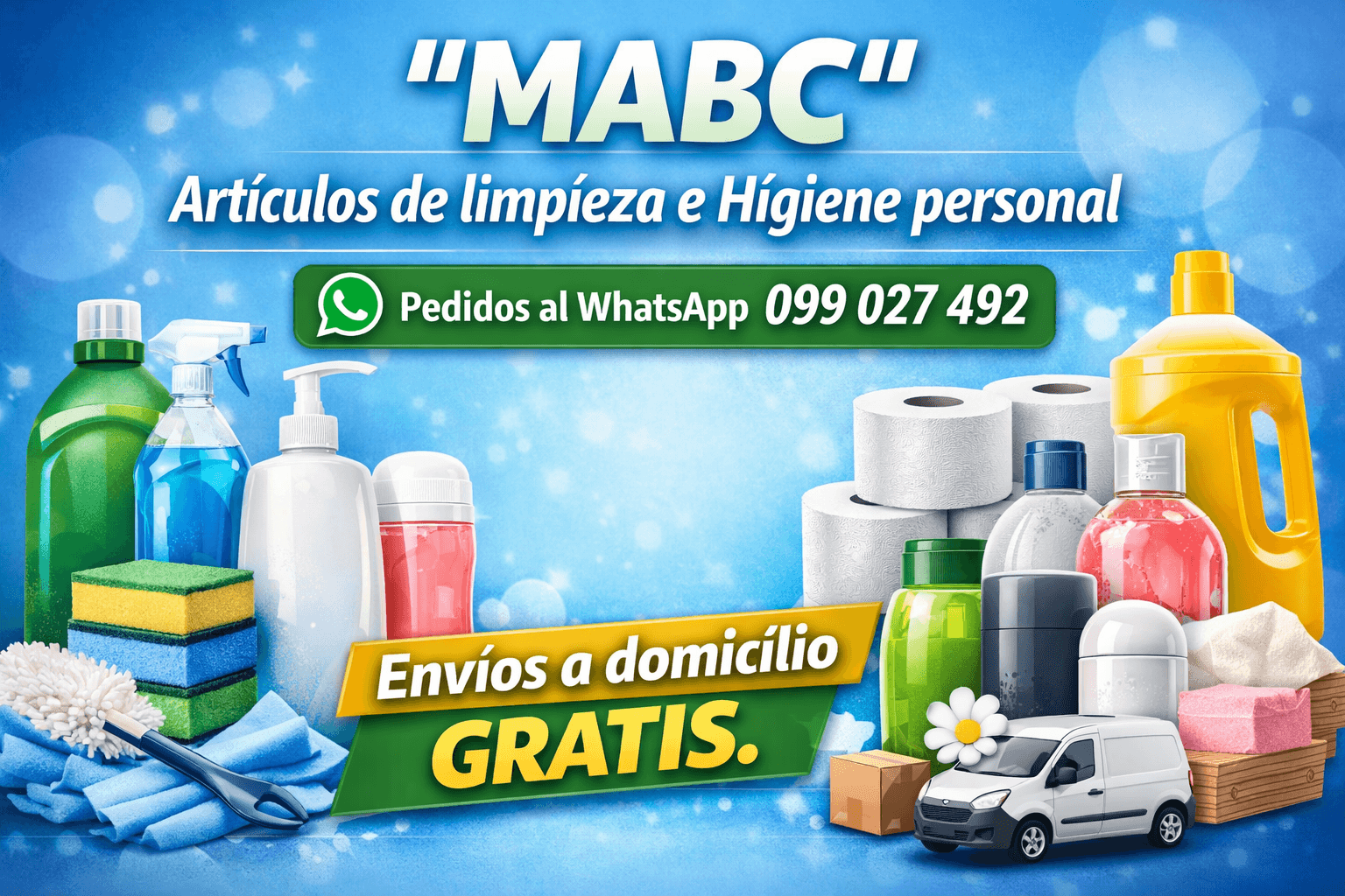 Articulos de limpieza Mercedes MABC