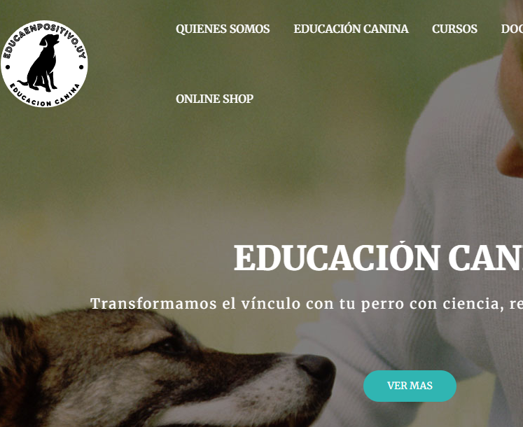 Innovaweb diseño una pagina web para Educacion canina